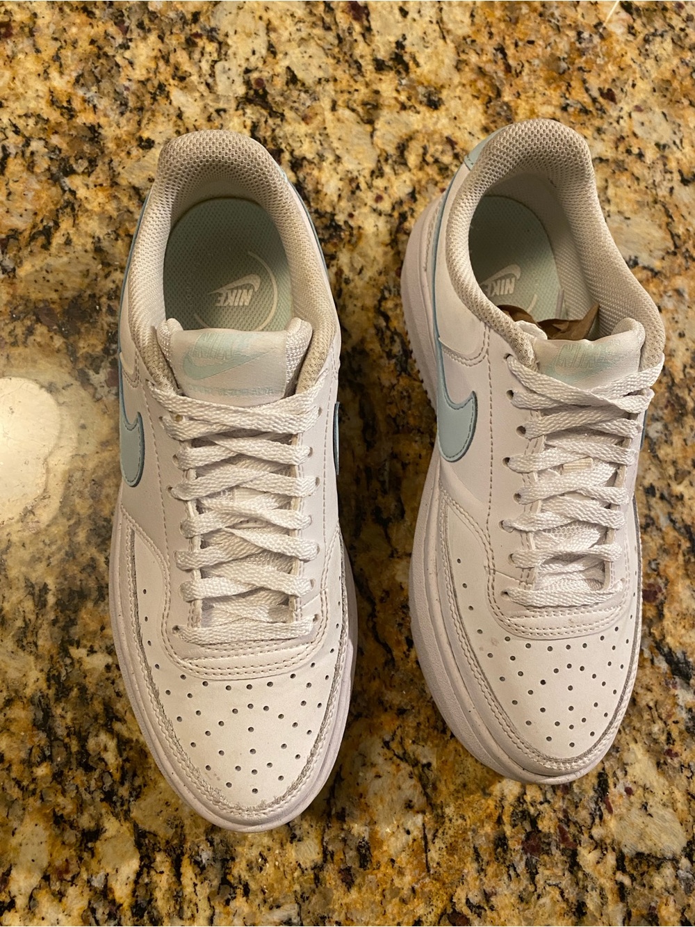 Nike Court Vision Alta White Glacier Blue